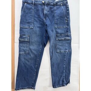 Michael Kors Jeans Size 16 Women's Cropped med Wash